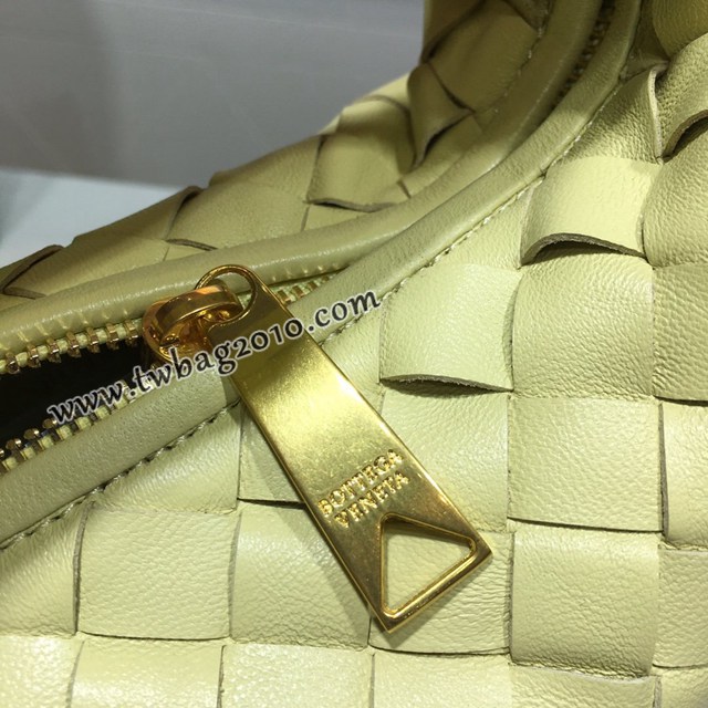 Bottega veneta高端女包 98080 寶緹嘉小號羊皮手工編織女包 BV爆款jodie新版本2代編織打結圓形hobo包  gxz1149